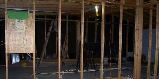 Electrical wires in the walls.