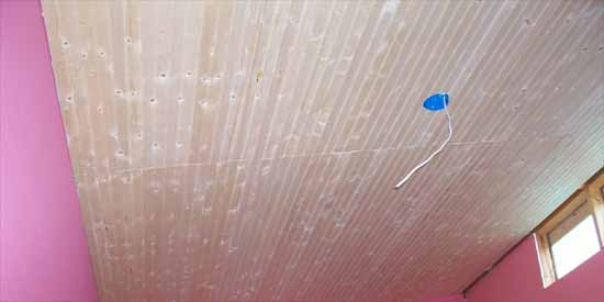 Ceiling.