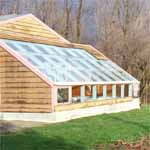 Greenhouse in the Spring.