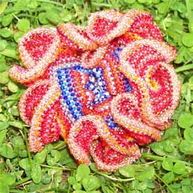Red Swirl by Jane Kimmel