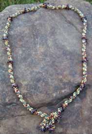 Garnet Necklace by Jane Kimmel